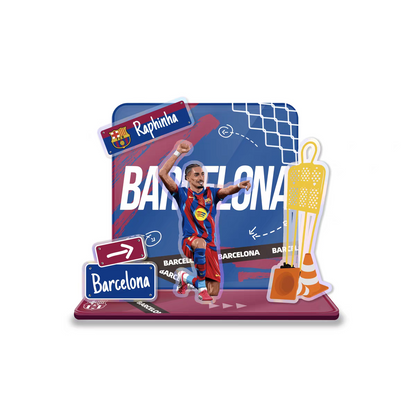 Football Star Acrylic Standee Souvenir Decorative Item Cultural and Creative Product