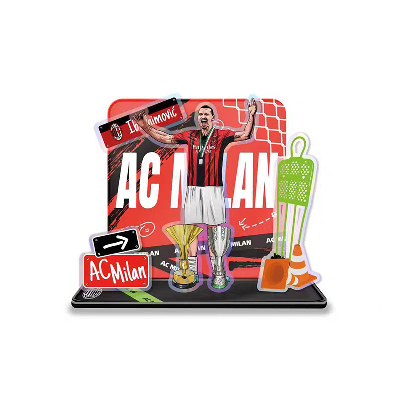 Football Star Acrylic Standee Souvenir Decorative Item Cultural and Creative Product