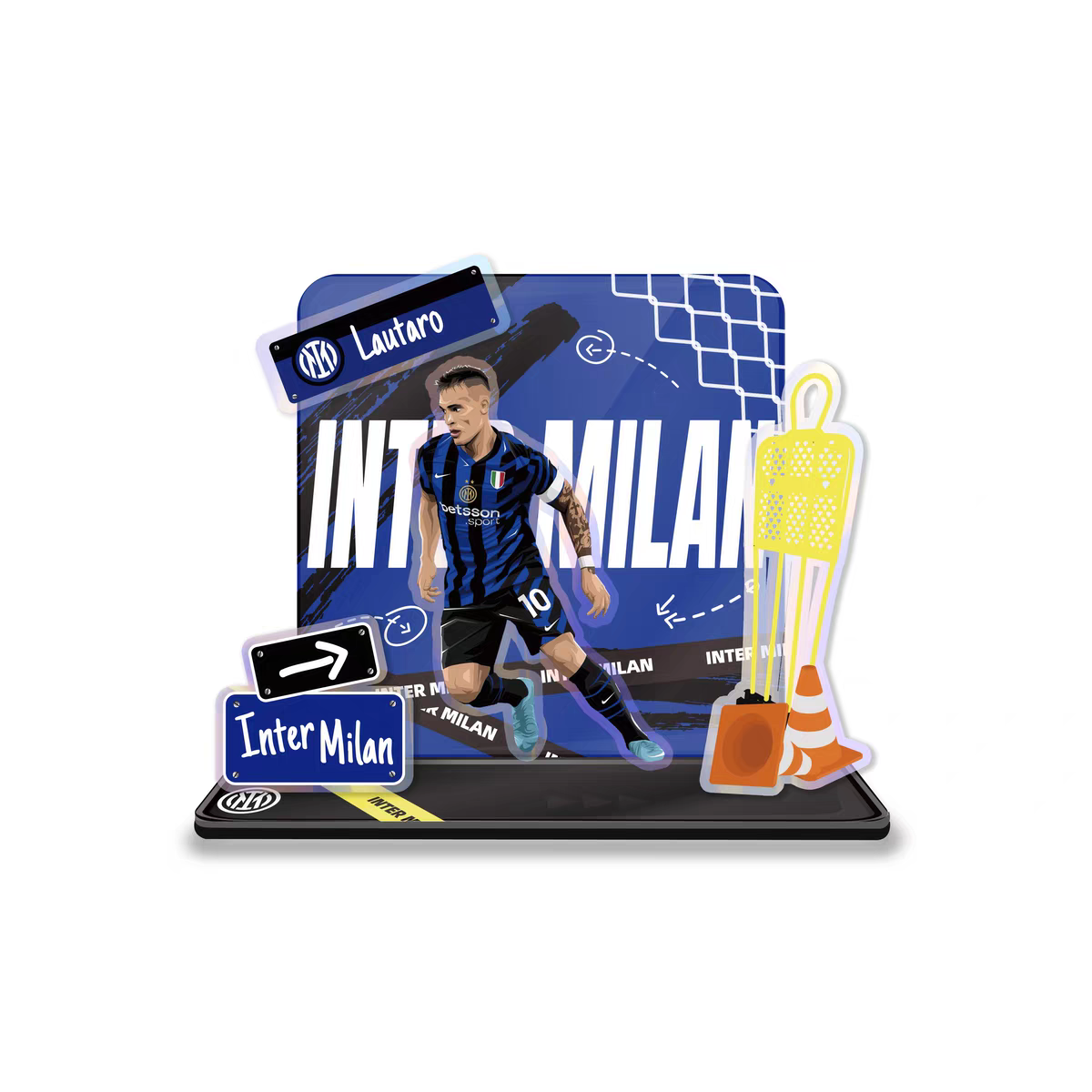 Football Star Acrylic Standee Souvenir Decorative Item Cultural and Creative Product