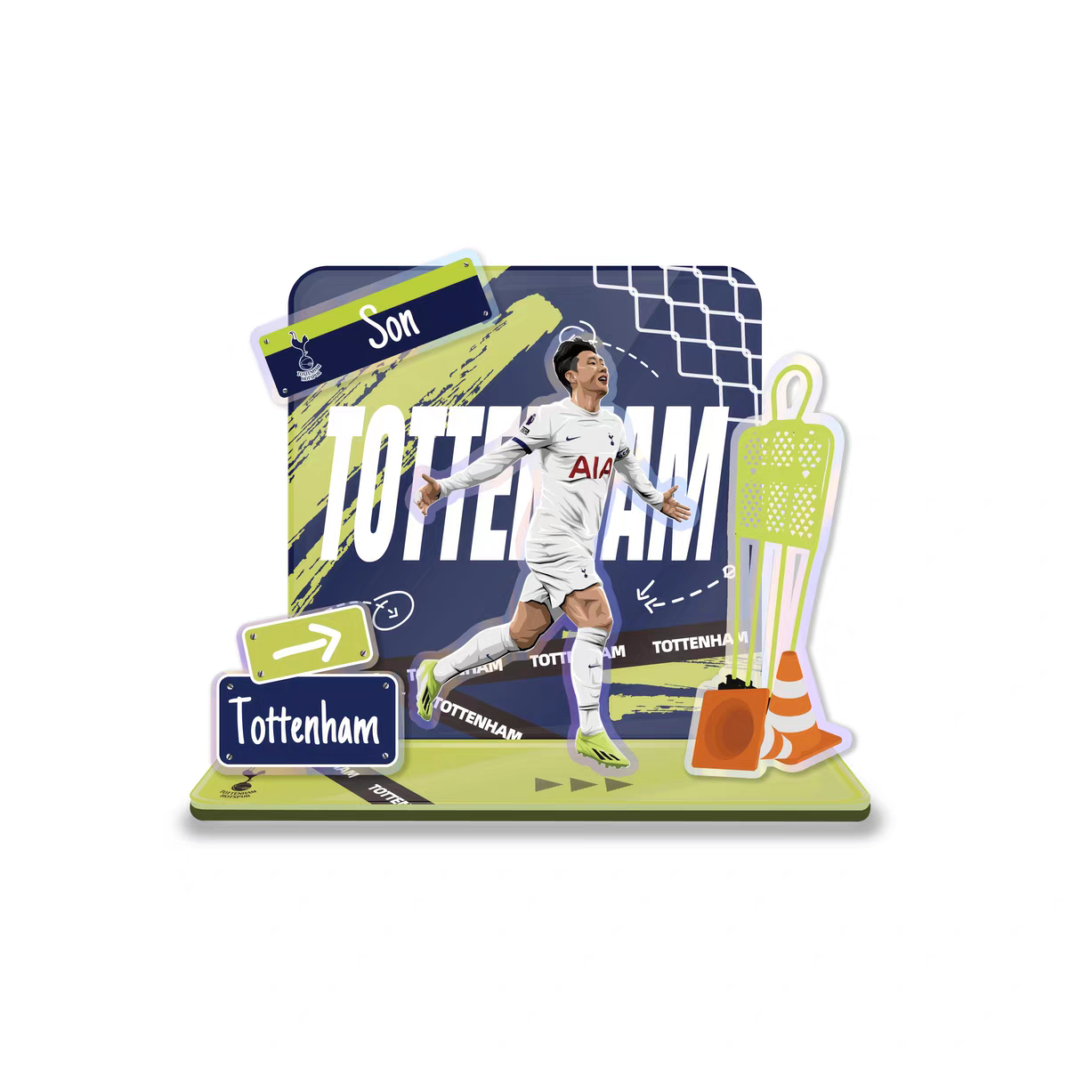 Football Star Acrylic Standee Souvenir Decorative Item Cultural and Creative Product