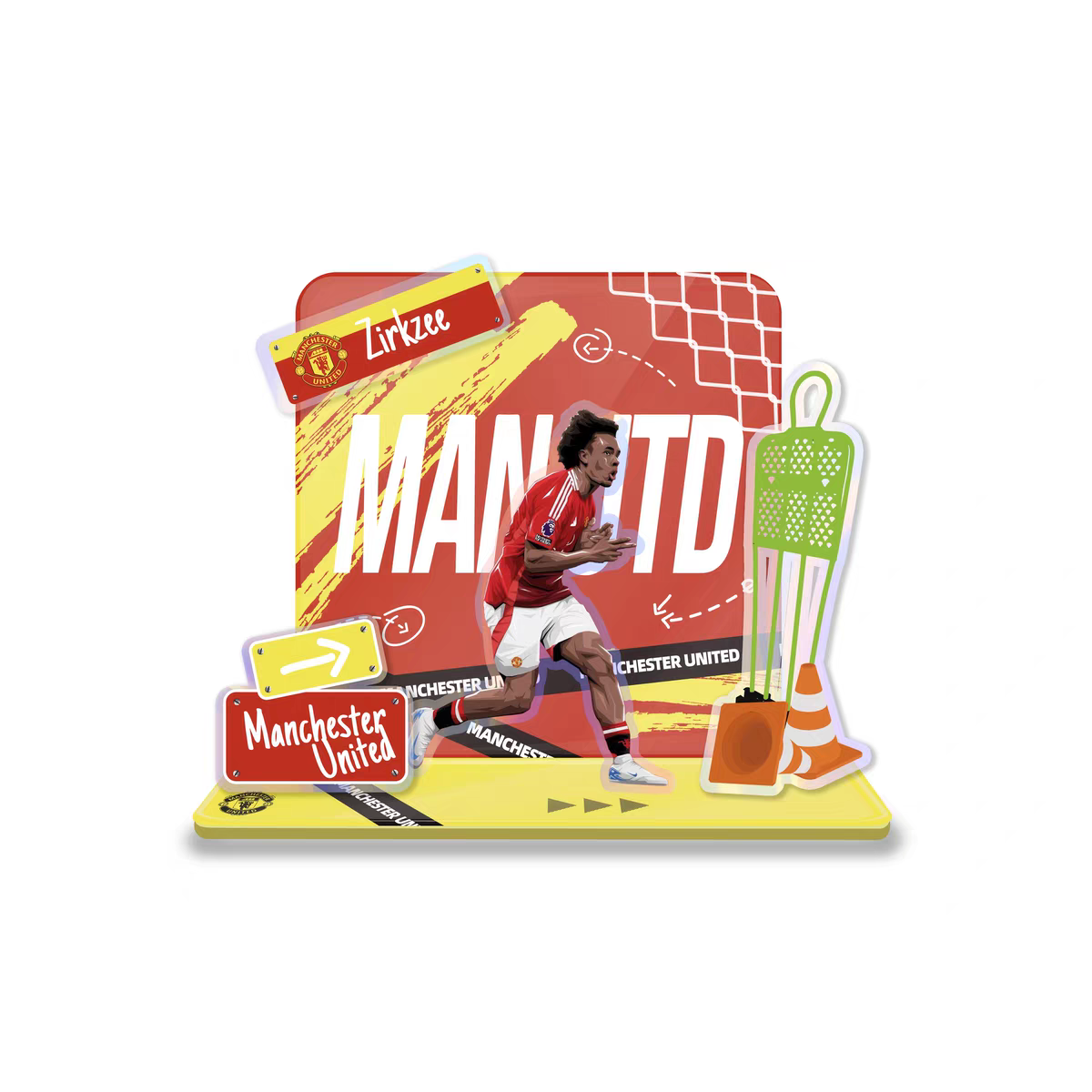 Football Star Acrylic Standee Souvenir Decorative Item Cultural and Creative Product