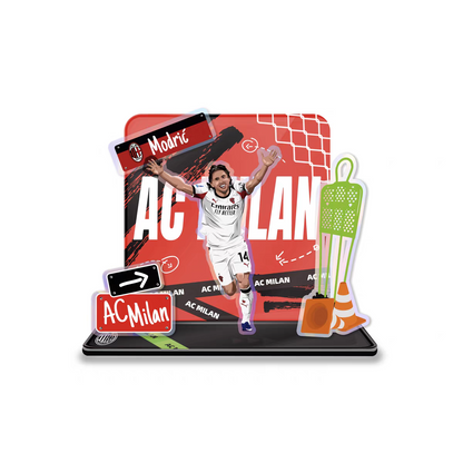 Football Star Acrylic Standee Souvenir Decorative Item Cultural and Creative Product