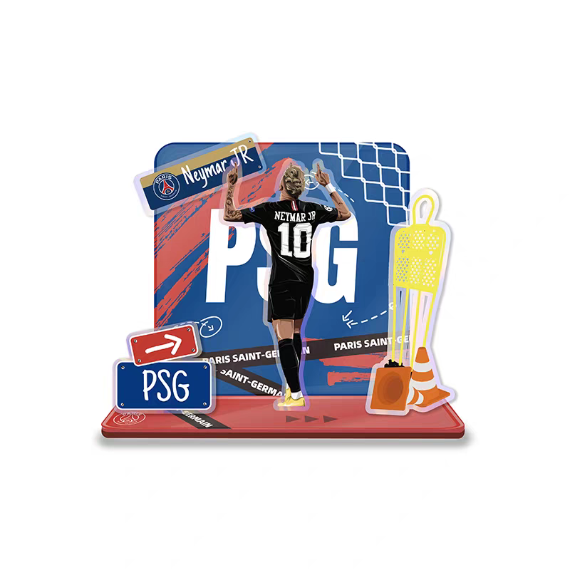 Football Star Acrylic Standee Souvenir Decorative Item Cultural and Creative Product
