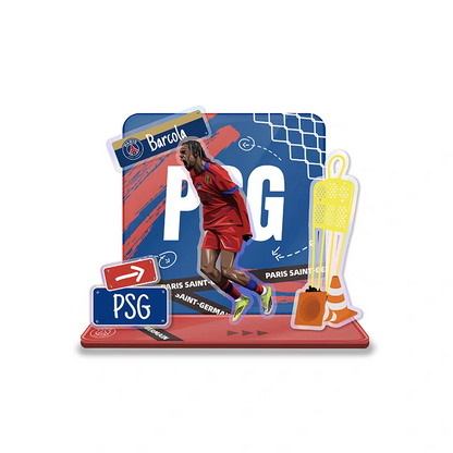 Football Star Acrylic Standee Souvenir Decorative Item Cultural and Creative Product