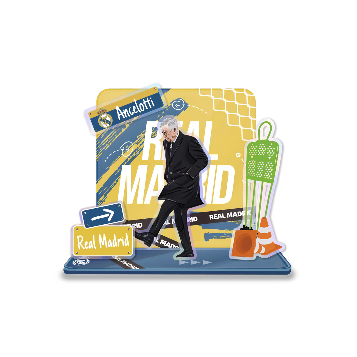 Football Star Acrylic Standee Souvenir Decorative Item Cultural and Creative Product