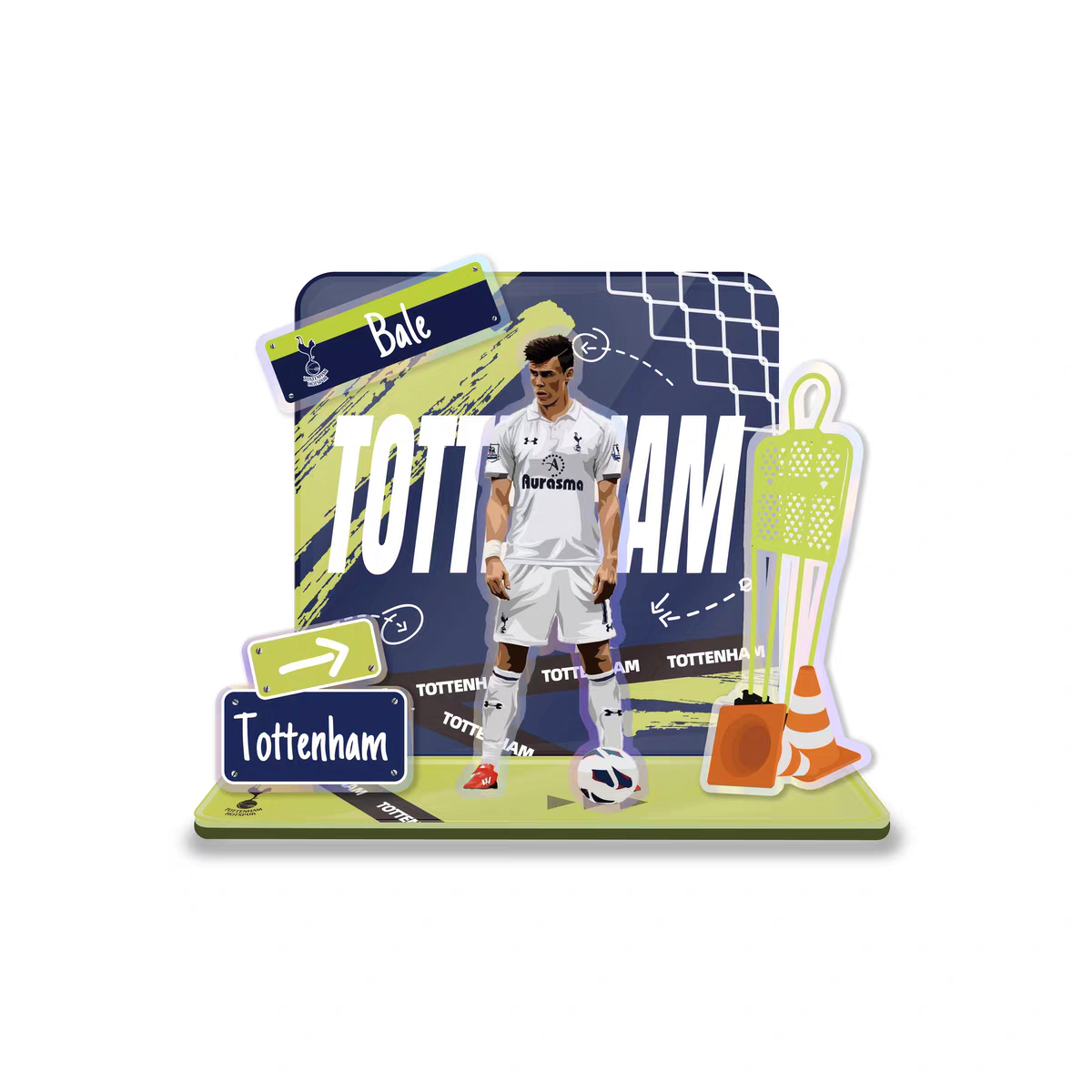 Football Star Acrylic Standee Souvenir Decorative Item Cultural and Creative Product