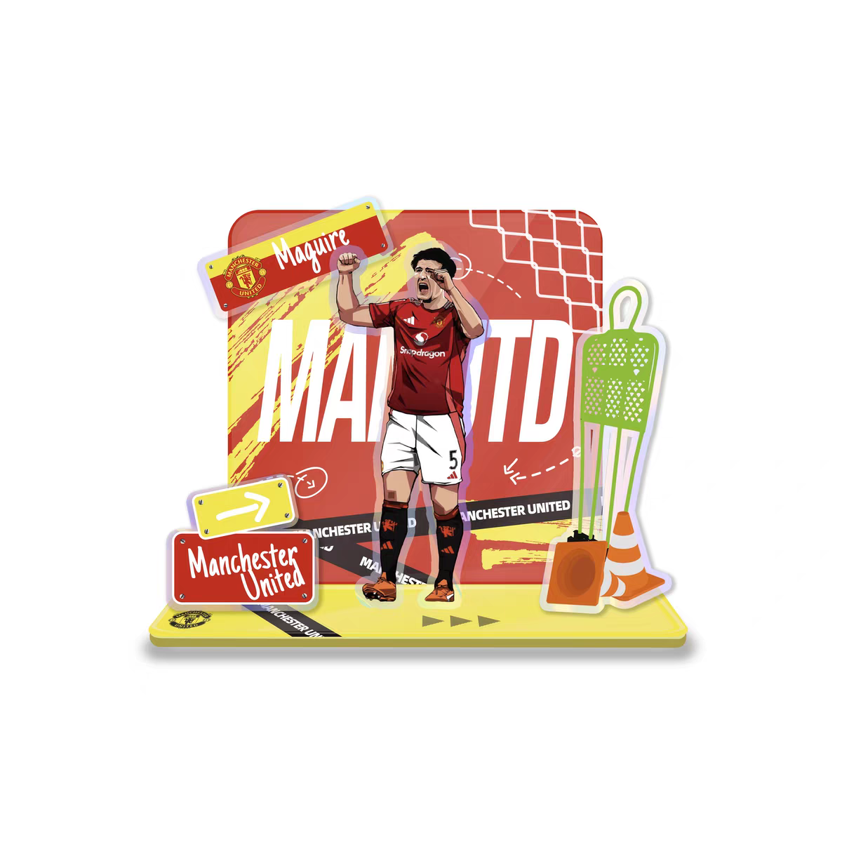 Football Star Acrylic Standee Souvenir Decorative Item Cultural and Creative Product