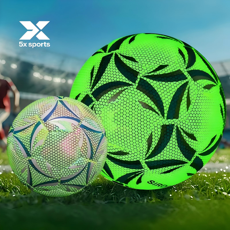 Glow-in-the-dark soccer ball