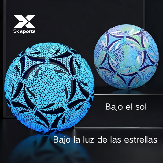 Glow-in-the-dark soccer ball