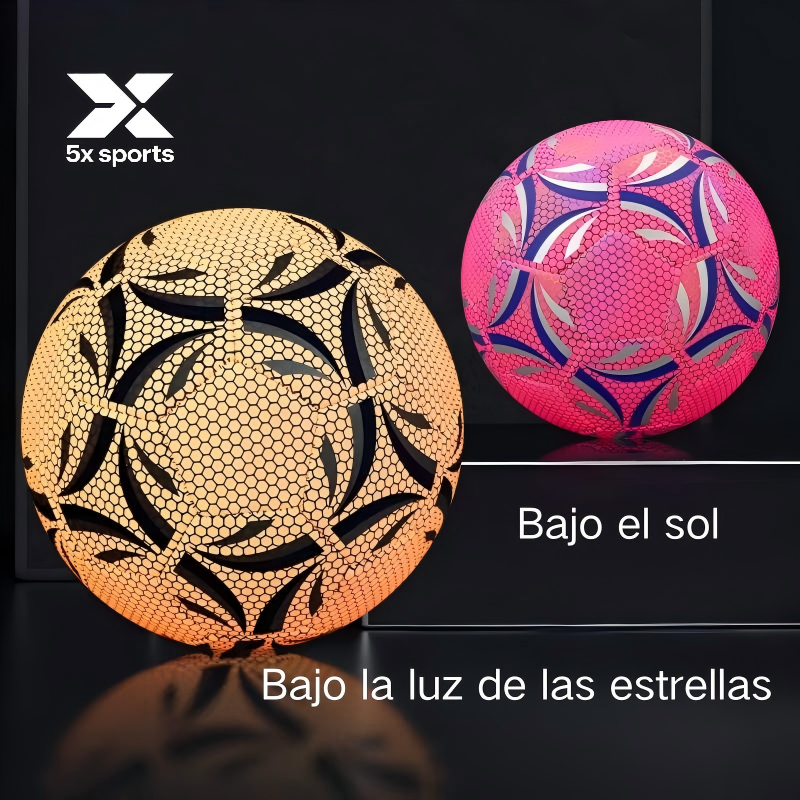 Glow-in-the-dark soccer ball