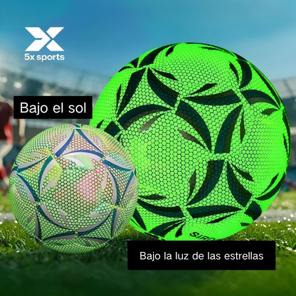 Glow-in-the-dark soccer ball